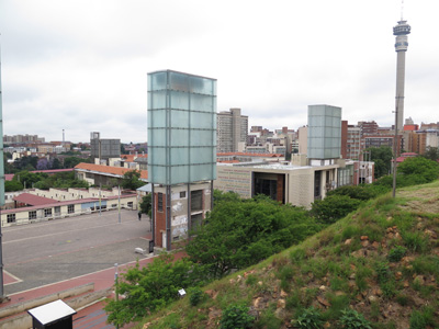 Consitutional Court complex On Consitution Hill, Johannesburg, South Africa 2013